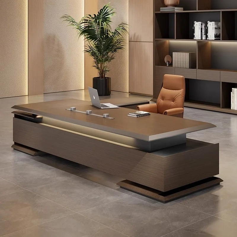 LH boss tables and chairs minimalist modern light luxury leadership office furniture