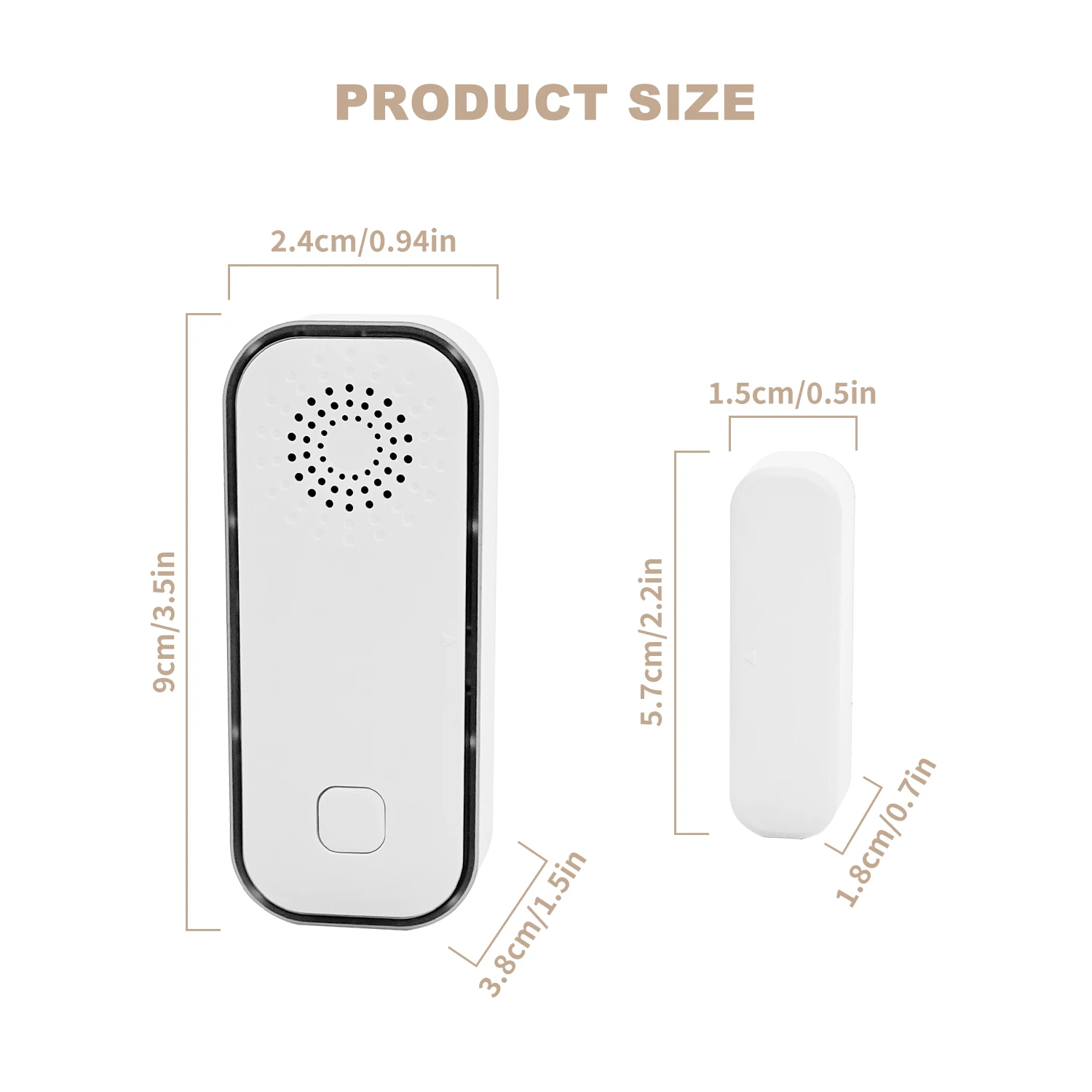 Tuya Sensor WiFi Tür/Fenster Alarm Smart Leben Fernbedienung Vibration Alarm Home Automation Sicherheit Schutz