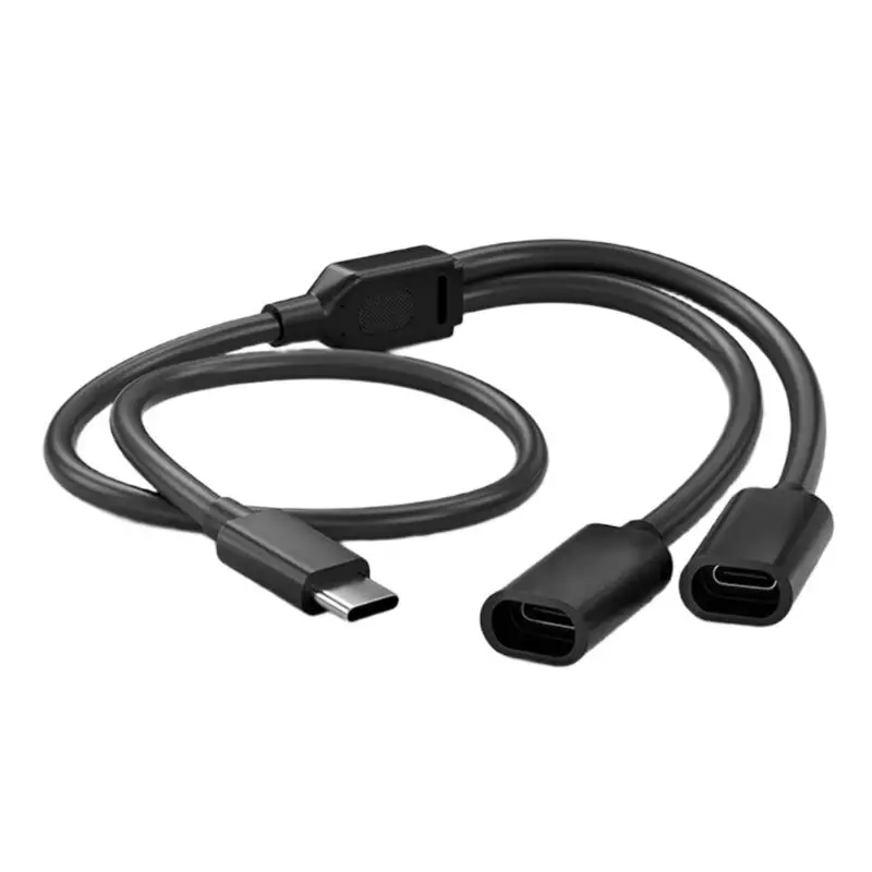 كابل شحن مقسم من النوع C 31BA لكاميرا الأمن الشمسية بقوة 5 فولت/0.5 أمبير/1 أمبير/2 أمبير