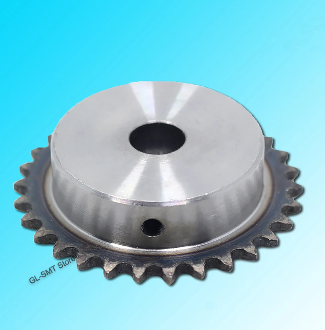 

1Pcs 04C Precision 2 Points Sprocket 10-25 Tooth Chain Gear 45# Steel 6mm-15mm Bore Industrial Transmission Sprocket Wheel