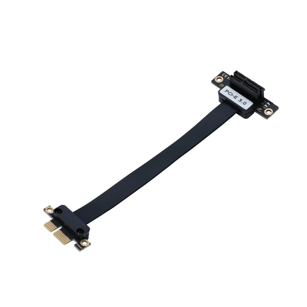 PCI-E 1X 3.0/4.0 GPU-Verlängerungskabel, vergoldeter PCIe X1/X4/X8/X16 Riser für NVMe SSD, Netzwerkkarte, Soundkarte, USB-Erweiterungskarte – Detail 18