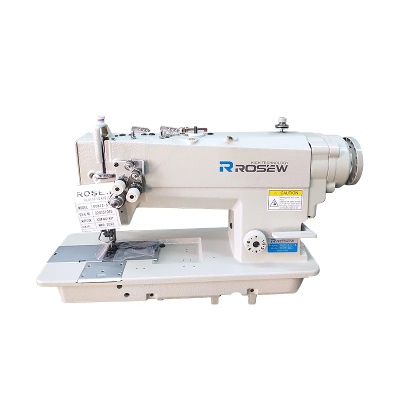 

GC872-5-D High Speed Thick Fabric Large Hook Lockstitch Industrial Sewing Machine Double Need le