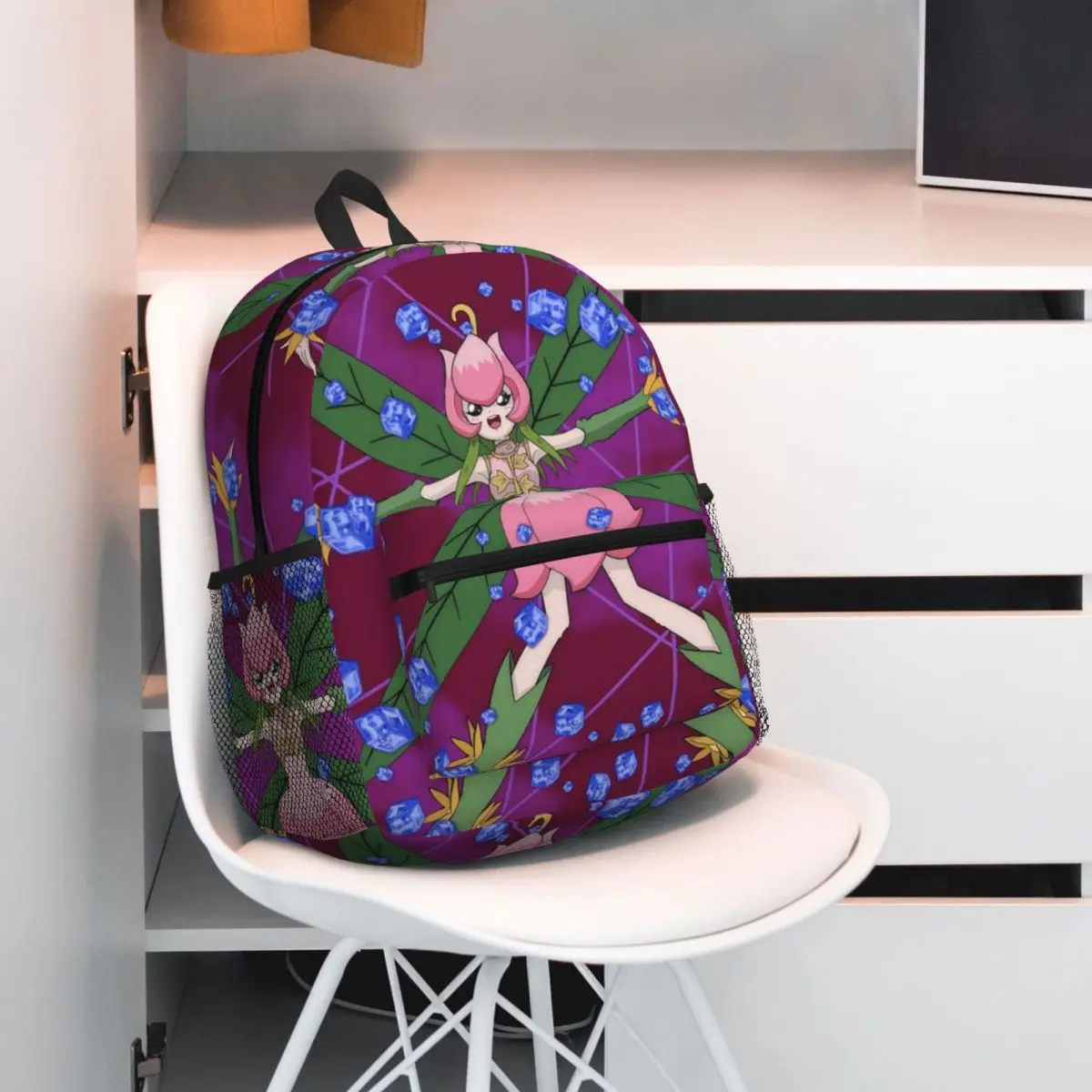 อะนิเมะดิจิมอน ลิลิมอนกระเป๋าเป้สะพายหลังนักเรียนกระเป๋าเดินทางเดย์แพ็คสำหรับชายหญิงแฟชั่นกระเป๋าหนังสือกระเป๋าสะพาย