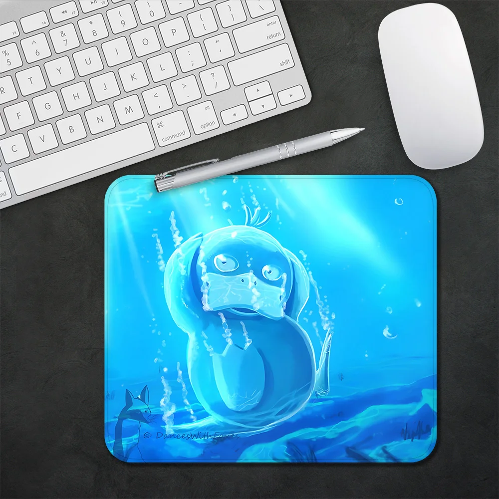 Cartoon anime Psyducks Gaming Mouse Pad XS Small Mousepad For PC Gamer Desktop Decoration Office Mouse Mat Deskmat Rug