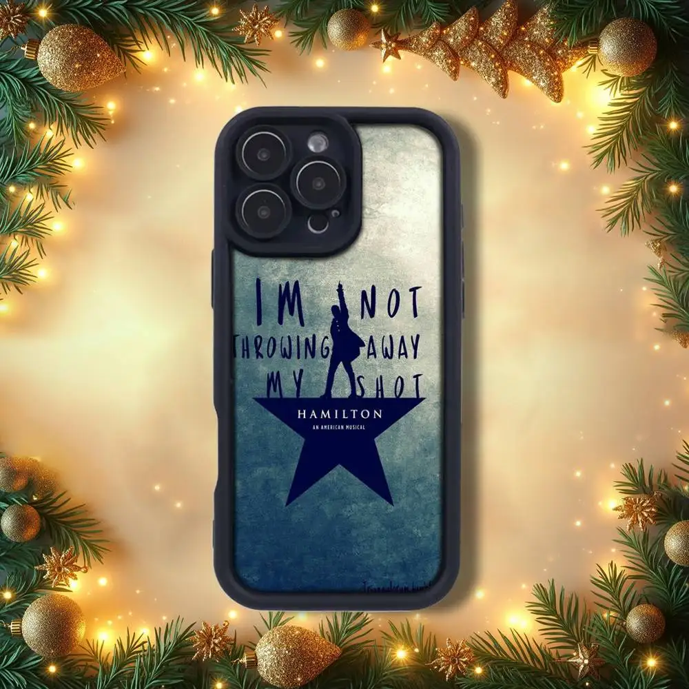 حافظة هاتف H-Hamilton L-Lyrics-E emery باللون الأسود لهاتف iPhone 15,12,17,14,11,13,16,Pro,Air,Plus,Max,SE4,E غطاء سيليكون #5