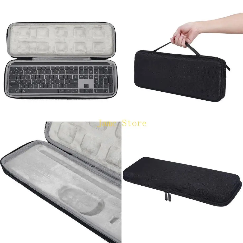 LX0B Hard Keyboard Storage carry for Case Waterproof EVA Protective Bag Cases For Log