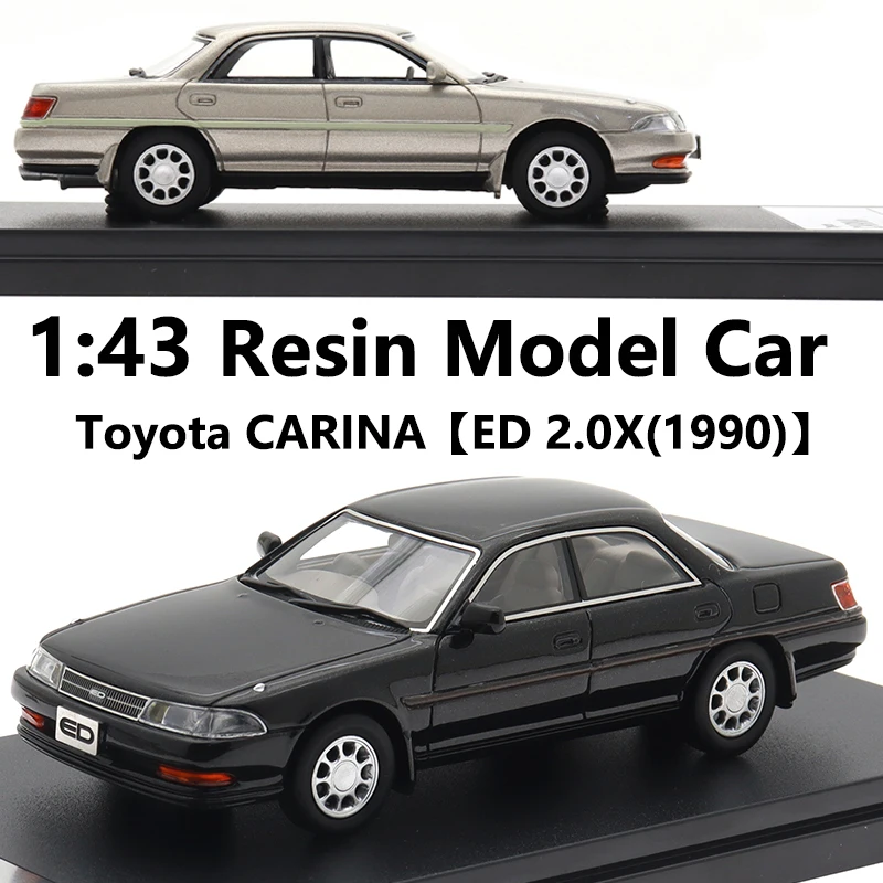 

Hi-Story 1:43 Модель автомобилей Toyota CARINA【ED 2.0X(1990)】Литая под давлением модель автомобиля из смолы Коллекционные игрушки для мальчиков Украшения Подарки