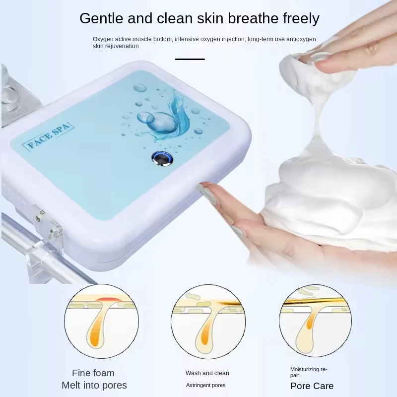 Oxygen Magic Bubble Instrument Cleansing, Mites, Whitening Facial Rejuvenation, Japan Skin Management, Beauty Salon Instrument