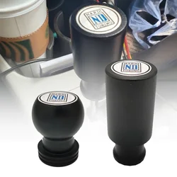 Nardi Universal  Aluminum Leather Auto Racing ND Car Gear Shift Knob Manual Automatic Shift Lever