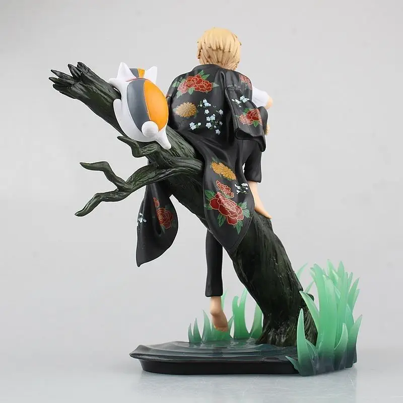 Figuras de Anime del libro de amigos de Natsume, 18cm, Natsume Takashi con Madara, colección de figuras, estatua, modelo, adorno de escritorio, juguetes, regalos
