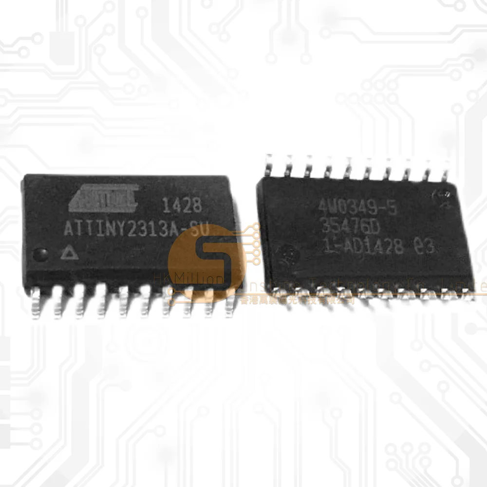 Original ATTINY2313A-SU ATTINY2313V-10SU SOP20 MCU 8-bit ATtiny Flash IC Chip