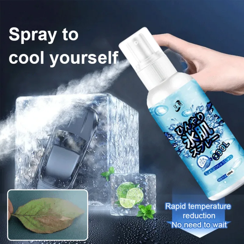 Keep Your Cool with Japan's Ice-Cold Mist Spray