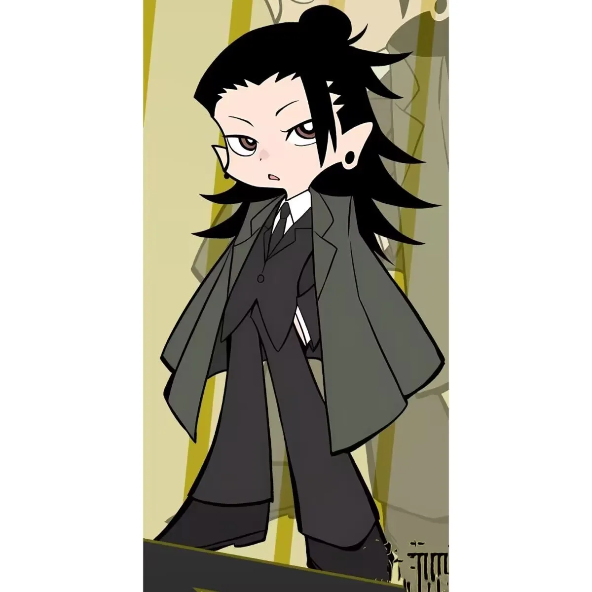 「呪術廻戦」の精巧なアクリル製スタンディングサインには、「五条悟、夏目綾木、伏黒恵」が登場しており、友達へのプレゼントに最適です。