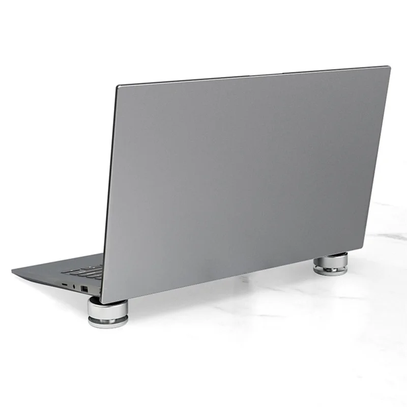 QWE-1 쌍 노트북 스탠드 휴대용 키보드 높이기 지원 발 패드 조정 가능한 미끄럼 방지 홀더 휴대용 지원 패드