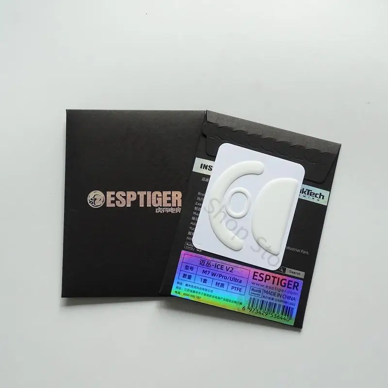 96BA Esports PTFE-Gaming-Mausschlitten, dicke ICE-Mausfüße für MCHOSE Wireless – Detail 3