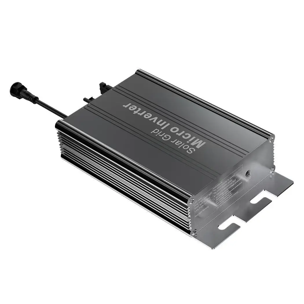 MPPT Solar Inverter Smart Micro PV System 180W 500W 700W DC 18V-50V to AC Output 120V/230V Auto for Renewable Energy
