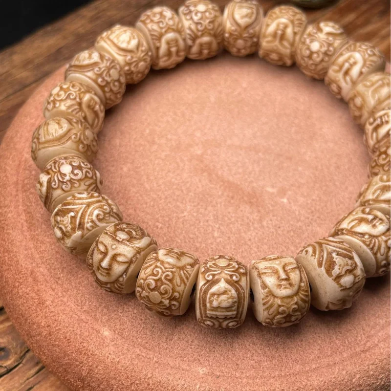 

Бусины из тибетского стиля: бусины из костяной кости яка, бусины Гуаньинь, рассыпные бусины-разделители, оптом