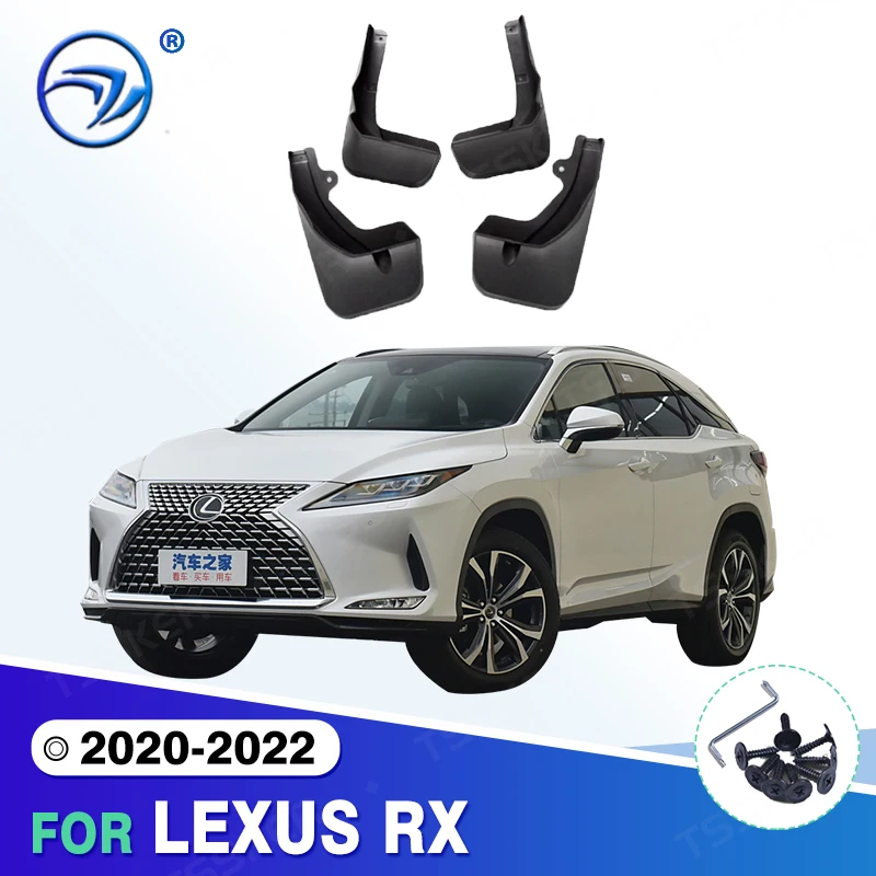 

Mudguard For LEXUS RX 2020-2022 2021 Mud Flaps Mudguards Splash Guards Fender Mudflaps 4Pcs