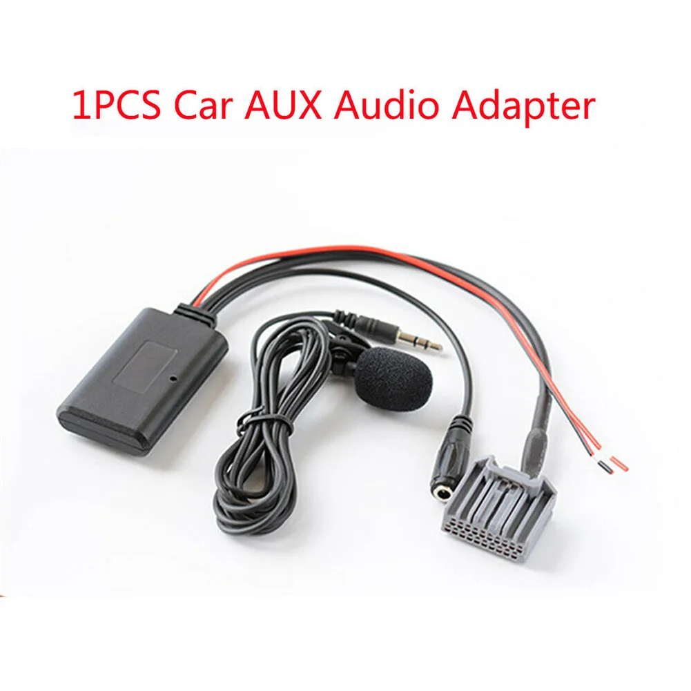 Sound Mic Adapter Microphone Auxiliary Cable Adapter Tool Truck Improving Interior Kits Plastic Protecting Vehicles Auto