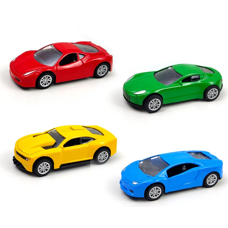 

New 1:64 Alloy Mini Candy Color Simulation Sports Car Toys Creative Cool Sports Car Pull Back Car Toys Boy's Birthday Gifts