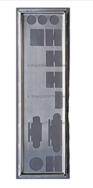 kk+IO Shield Back Plate Blende Bracket For ASUS PRIME B350-PLUS Computer Chassis Baffle Backplate I/O Stainless Steel