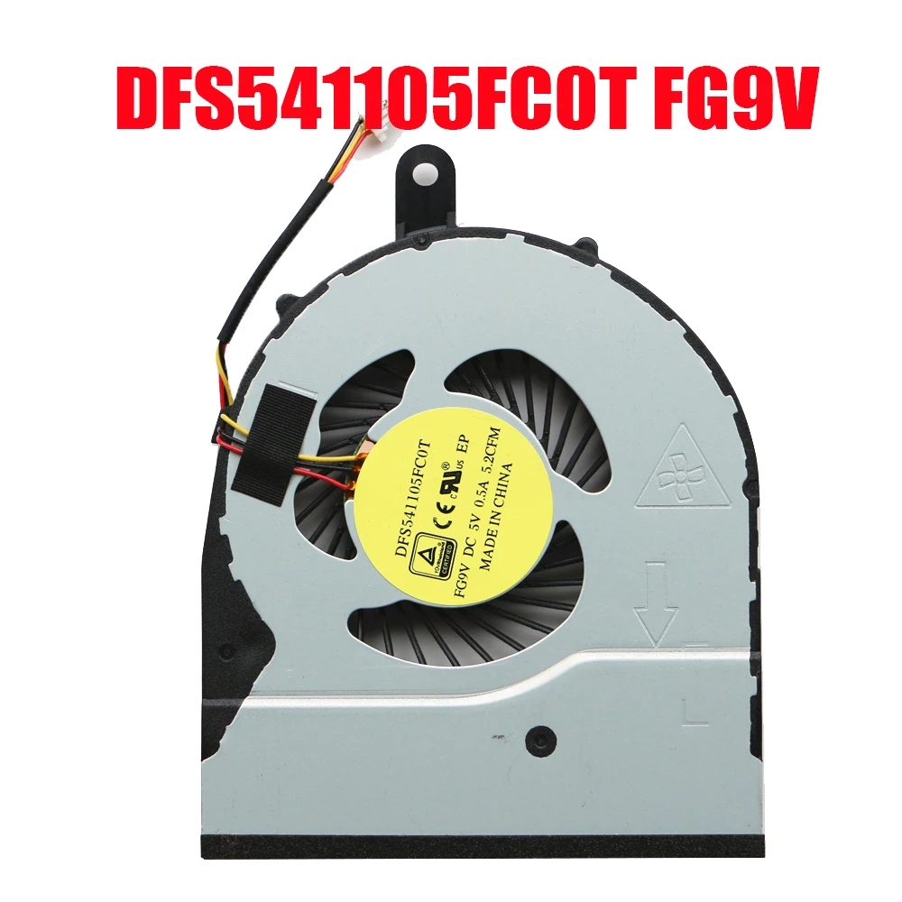 

DFS541105FC0T FG9V Laptop CPU Fan For DELL For Inspiron 15 5555 5558 5559 5458 5459 5755 5758 DC5V 0.5A New