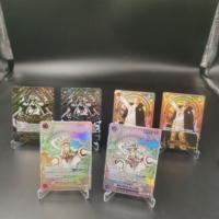 ONE PIECE Collection Cards Monkey D. Luffy Marshall D Teach Shanks EN DIY High Quality Self Made Game Anime Cards Gift Toy