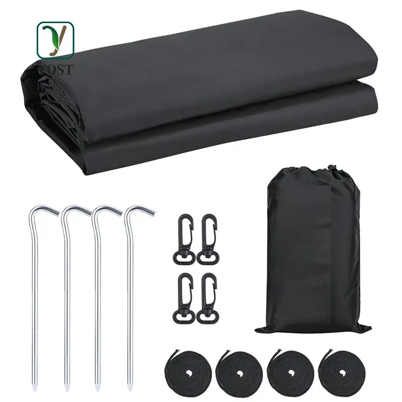 

YOST-1 Piece Round Pool Cover Solar Pool Covers For Above Ground Pools, Hot Tub Cover Waterproof And Dustproof, Swimming Pool 12