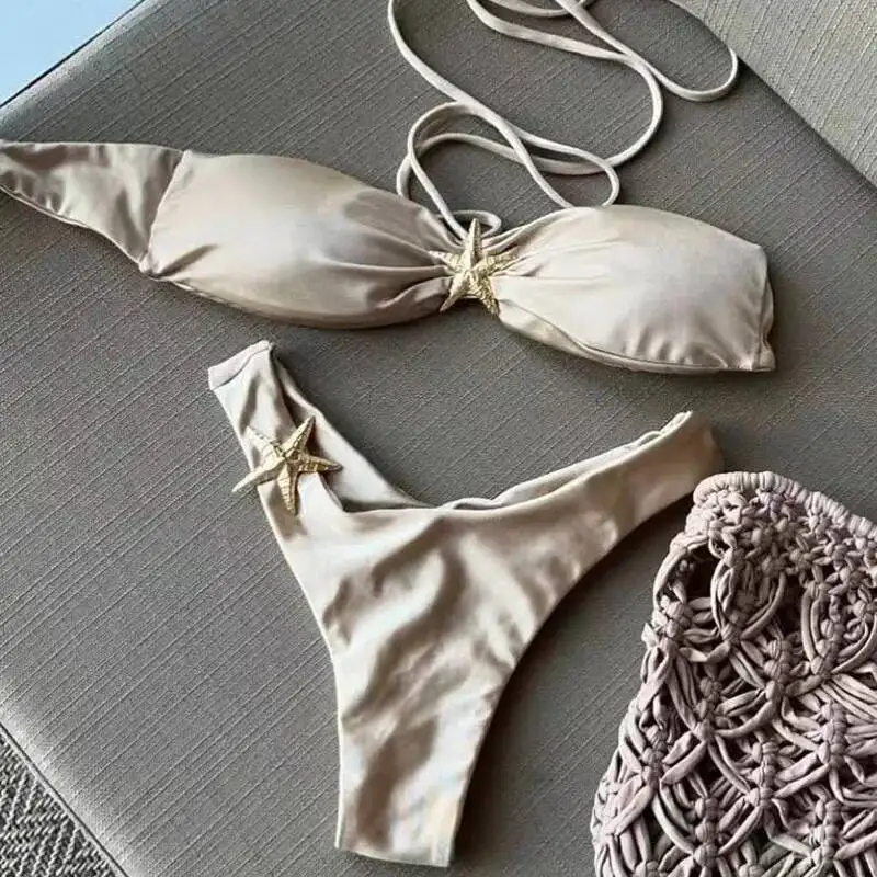 Summer Sexy Bikinis 2026 Women's Swimwear Female Swimsuit For Swim Wear Bathing Suits Brazilian Bikini Set Beachwear Pool Bather