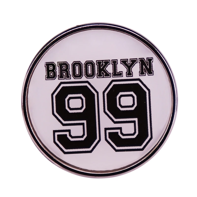 Brooklyn Nine-nine Television Show Pin 99 Design Badge