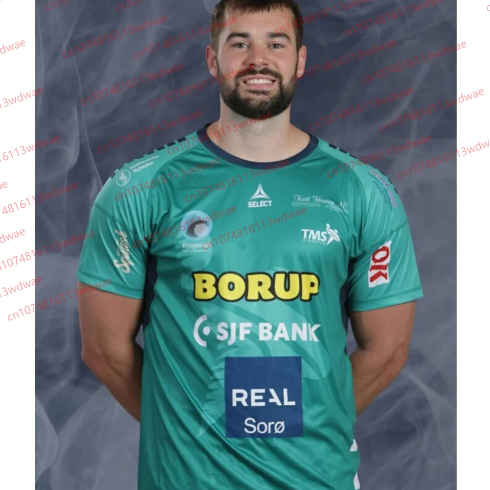 

2026 Denmark TMS Ringsted Herrer Handball Shirt Youth Kid Sportwear Training Handball Uniform Breathable Handball Jersey Kit