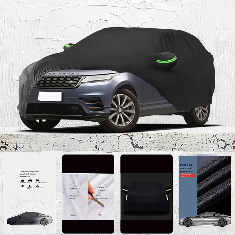 

For Land rover Range Rover Velar Anti-UV Sun Shade Rain Snow Resistant Dustproof Car umbrella Full Car Cover Outdoor Protection