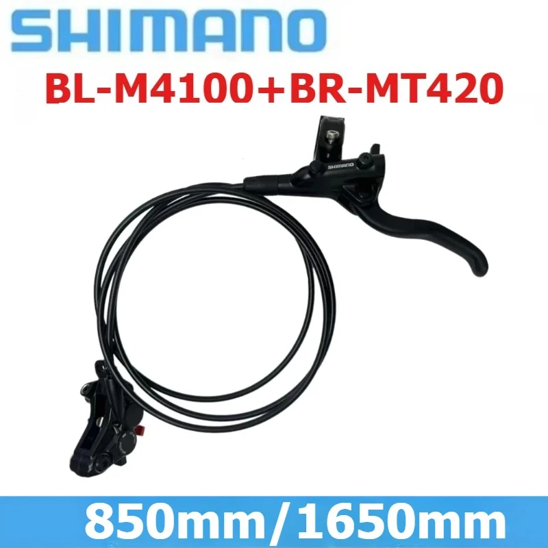 

SHIMANO MT420 Brake BR-MT420 Caliper BL-M4100 Lever 4-Piston Hydraulic Disc Brake For MTB
