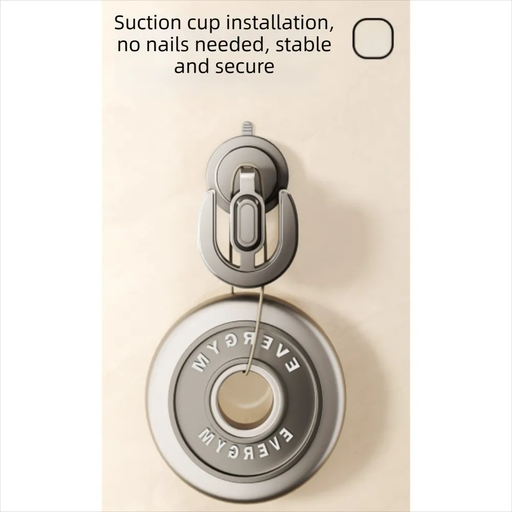 

2pcs Suction Cup U-shaped Slipper Rack No Punching Space-Saving Drainage Storage Rack Neat Wall Mounted Bathroom Sandal Holder