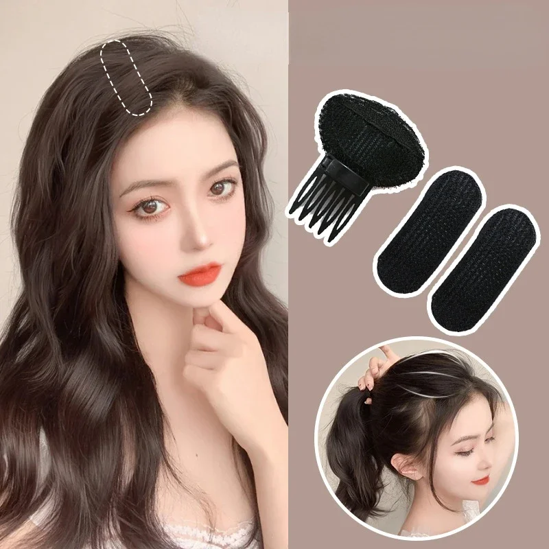 Hair Fluffy Clip Increased Hair Root Bangs Sponge Pad Hair Base Bump Volume Hair Puff Paste Insert Comb Hair Styling Accessories