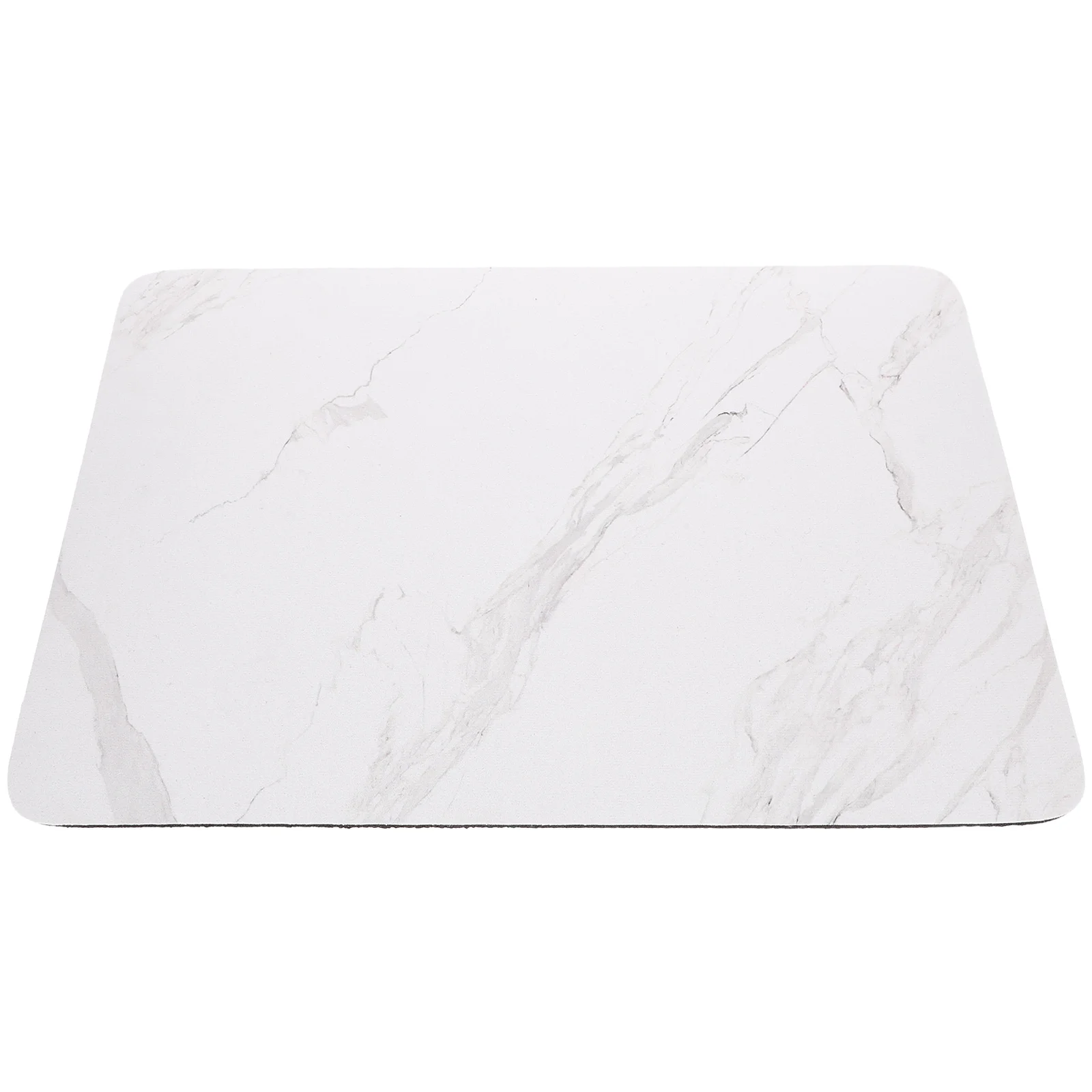 Marbling Water Absorbing Dish Drying Mat Heat Resistant Anti-Skid Kitchen Countertop Drying Pad Tableware Mat