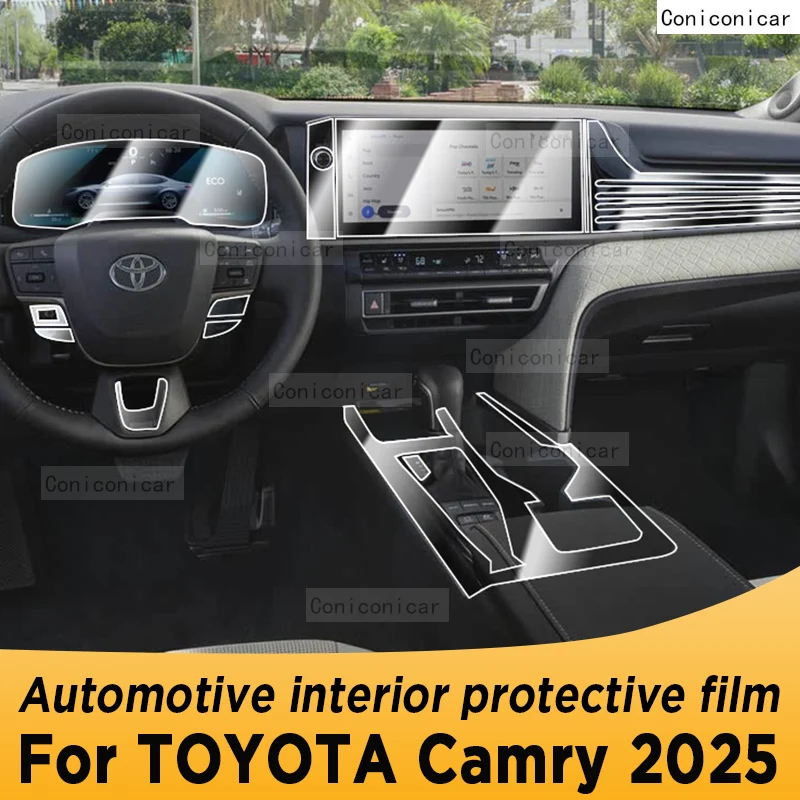 

Для TOYOTA CAMRY 2025 панель навигации автомобильный внутренний экран защитная пленка из ТПУ, наклейка против царапин