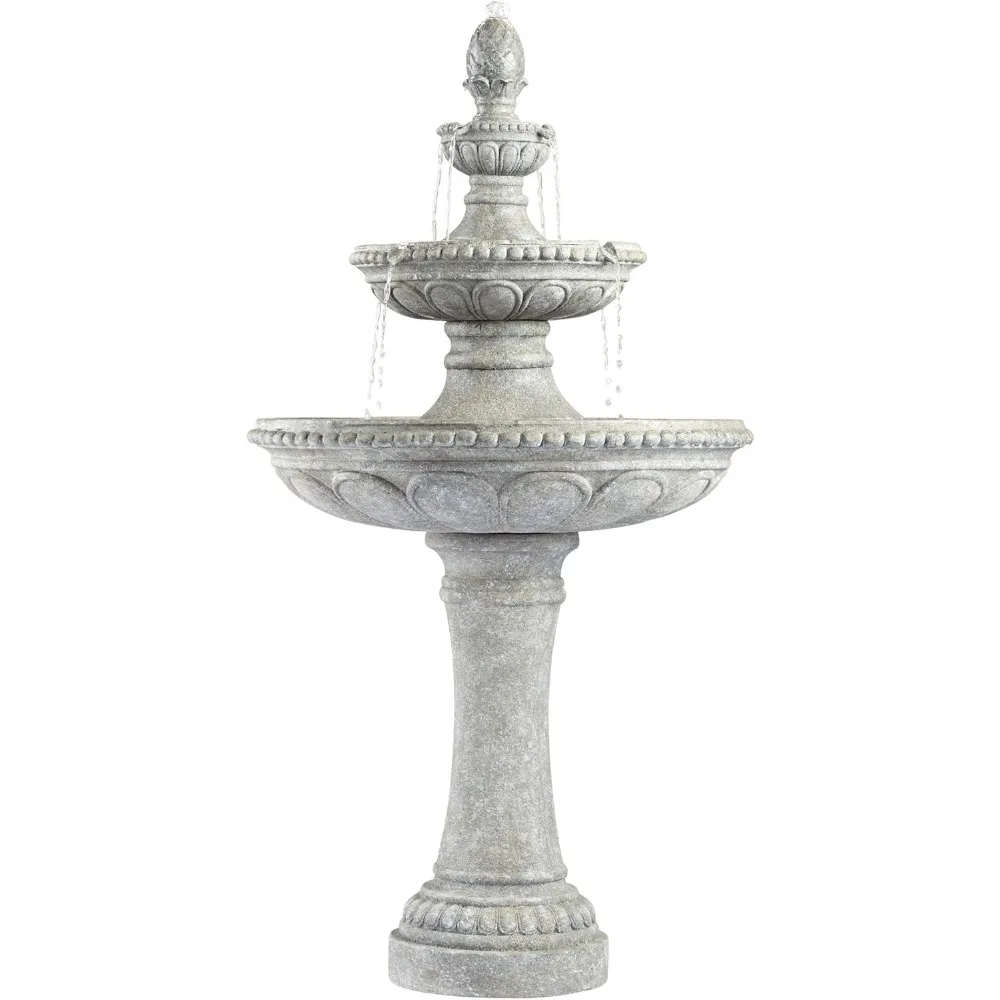 Outdoor Floor Bubbler Fountain and Waterfalls, 44