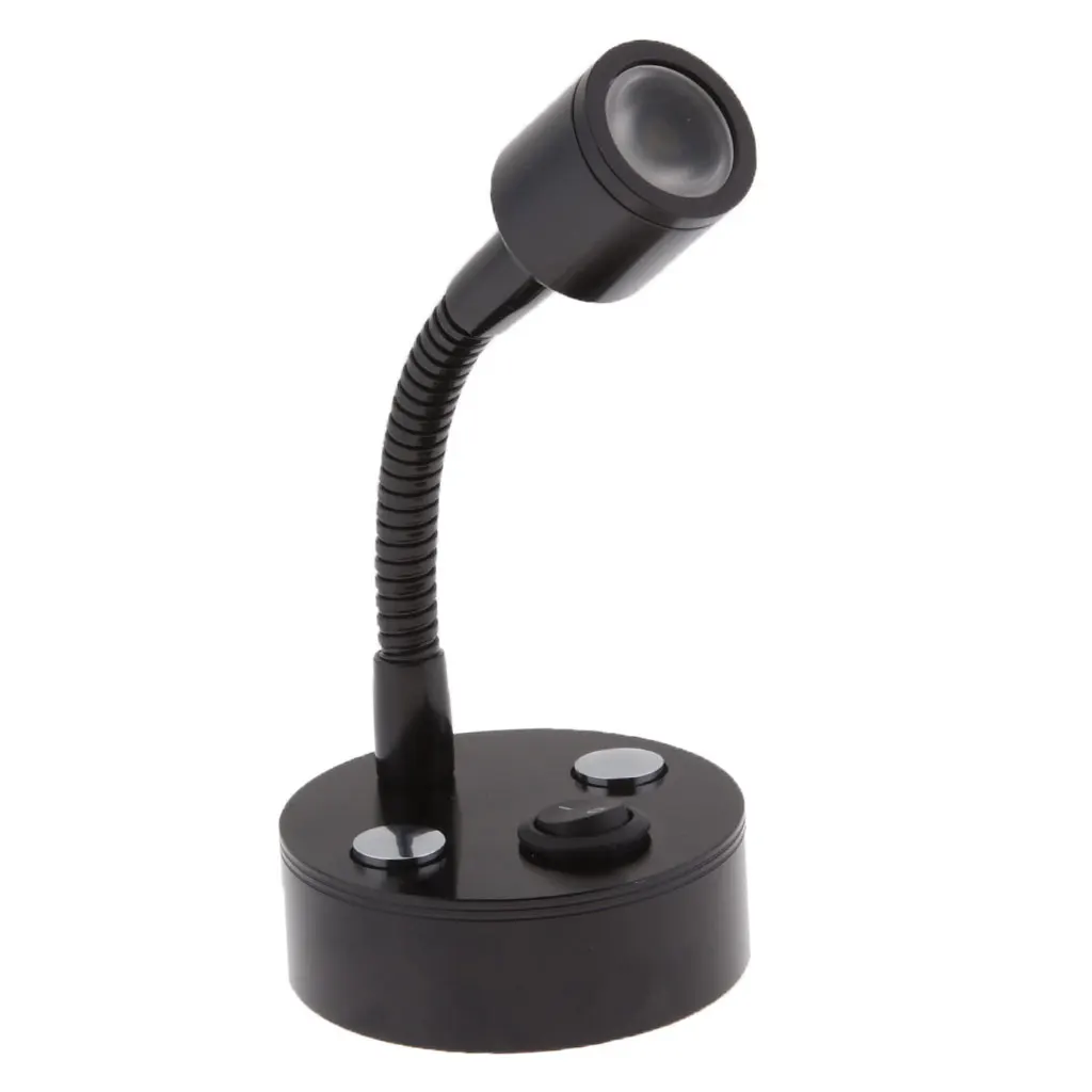 Marine Boat LED Lamp 12V Flexible Soft Tube Adjustable Wall Mount Reading Light for Home Hotel Bedroom view 6