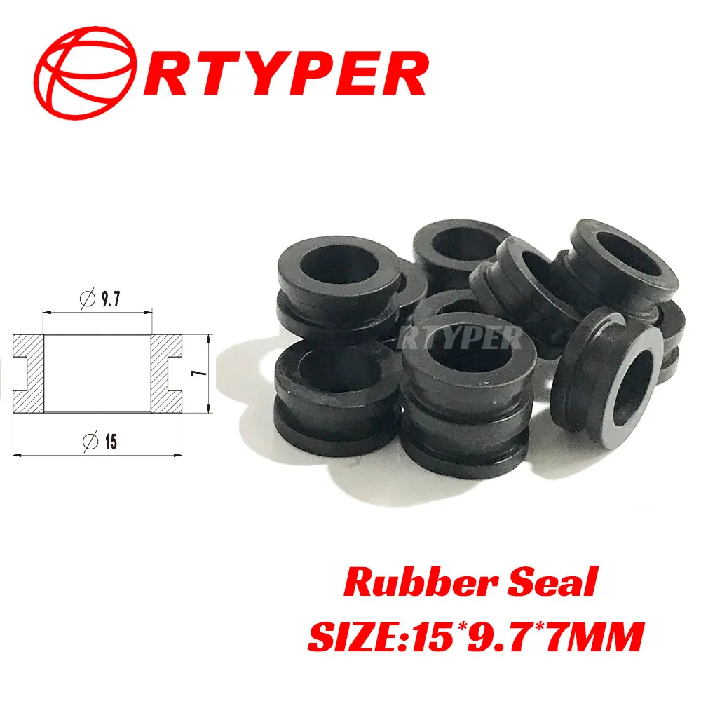 

50/100 шт. уплотнения топливной форсунки FKM 22006 для Mazda MPV G609-13-250 B2600-250 A46-00