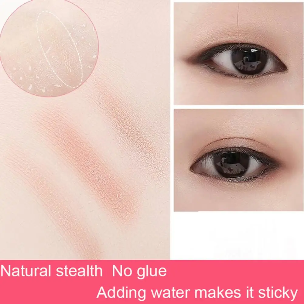 Universal Fiber Eyelid Stickers Invisible 48Pcs/Sheet Convenient Dating for Dating Eyelid Tapes Double for Dating