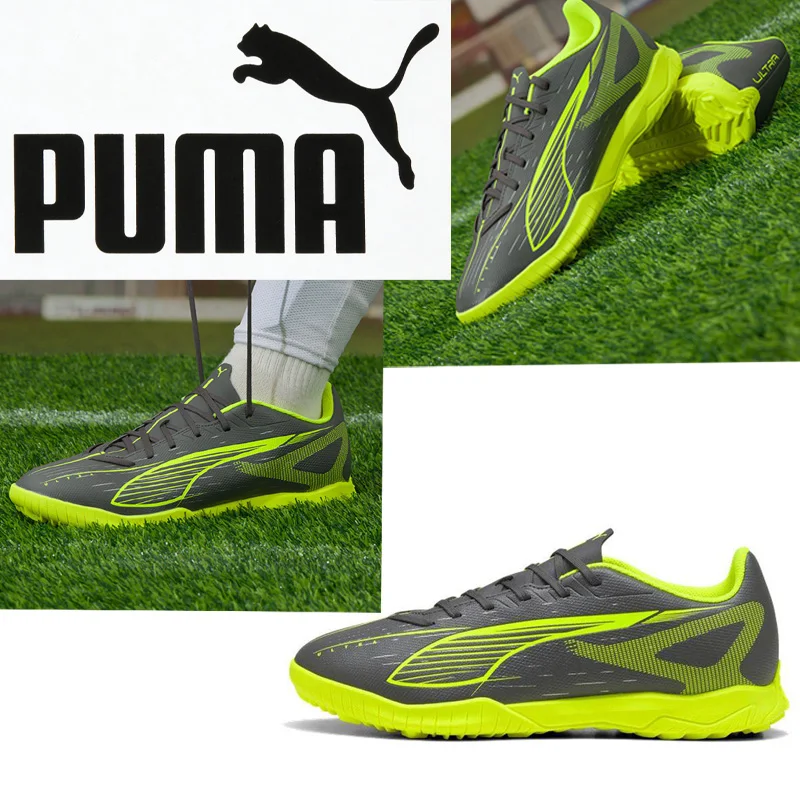 PUMA Mens Lightweight TT Soccer Cleats 108331-03 Reinforced Heel Artificial Turf Football Shoes