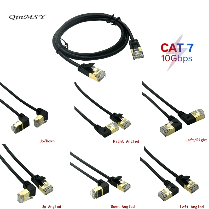 Cat6A RJ45 90 Degre…
