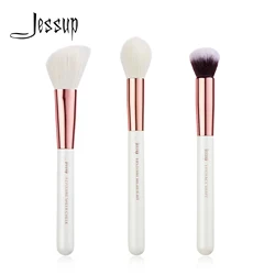 Jessup Makeup Brush set Free Shipping, 3pcs Makeup Brushes,Blending Foundation Eyeshadow Liner Powder Contour Highlight T228