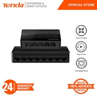 Tenda SG105/SG108 Gigabit Unmanaged Network Ethernet Hub | Plug & Play | Wall | Desk Mount | Gigabit Speed | Mini Design
