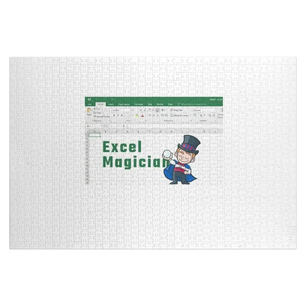 Excel Power User Jigsaw Puzzle Custom Name Wood Customized Photo Custom With Photo Wood Name Puzzle