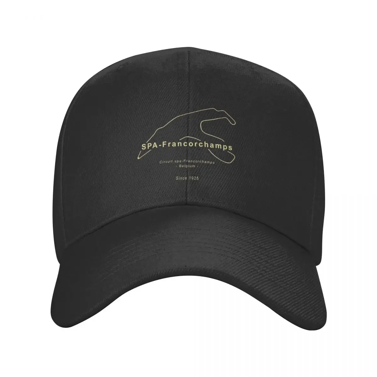 SPA-FRANCORCHAMPS - Belgium Track Map Baseball Cap beach hat Mountaineering For Women 2024 Men's