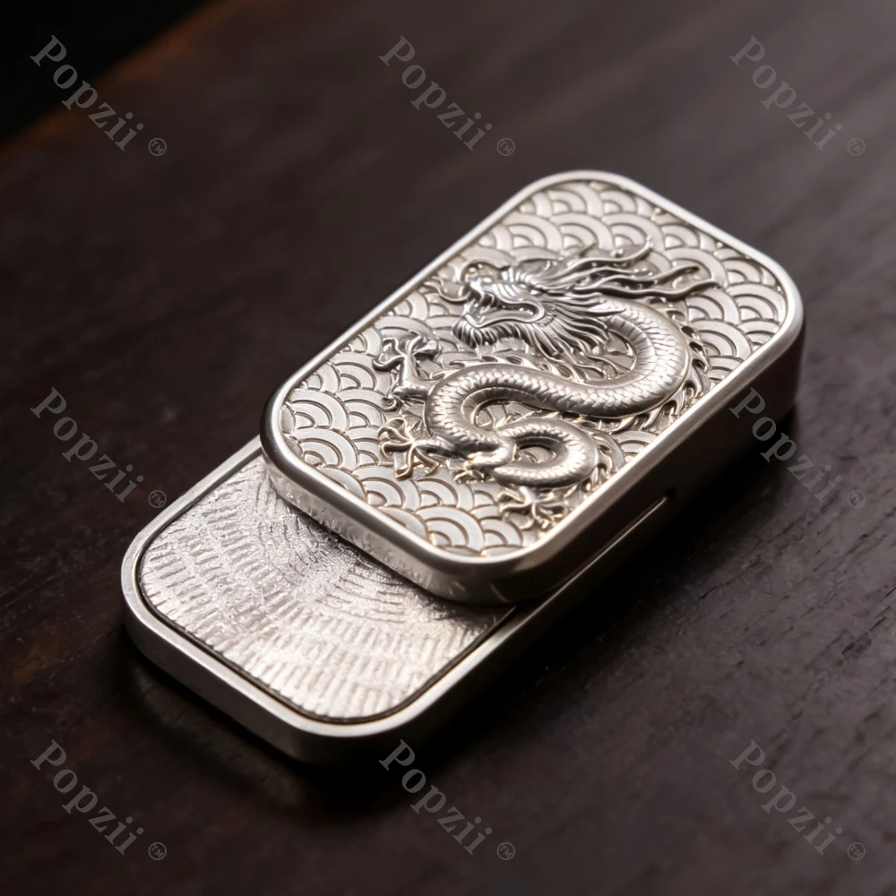 JYEDC Dragon illimité Push Slider diapason adultes soulagement du Stress jouet tours du bout des doigts EDC déclenche décompression jouet