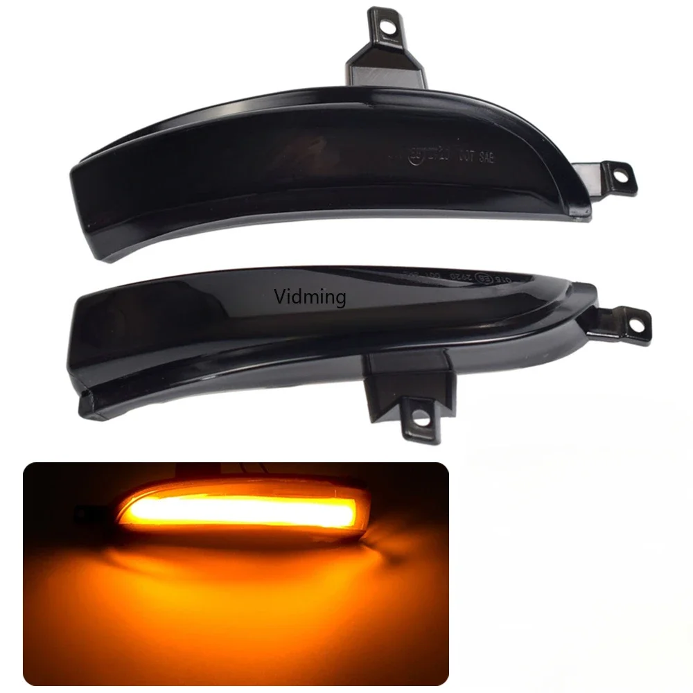 LED Dynamic Turn Signal Light For Renault Koleos HY 2011-2017 1st Gen. Facelift Model Side Wing Mirror Blinker Lamp Indicator