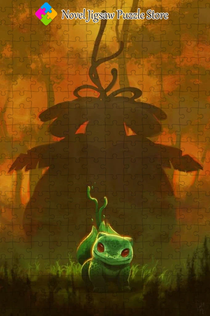 Pokemon Characters Puzzle 108/200/300/500/1000 Pieces Jigsaw Puzzles for Adult Decompression Game Children's Creative Gifts